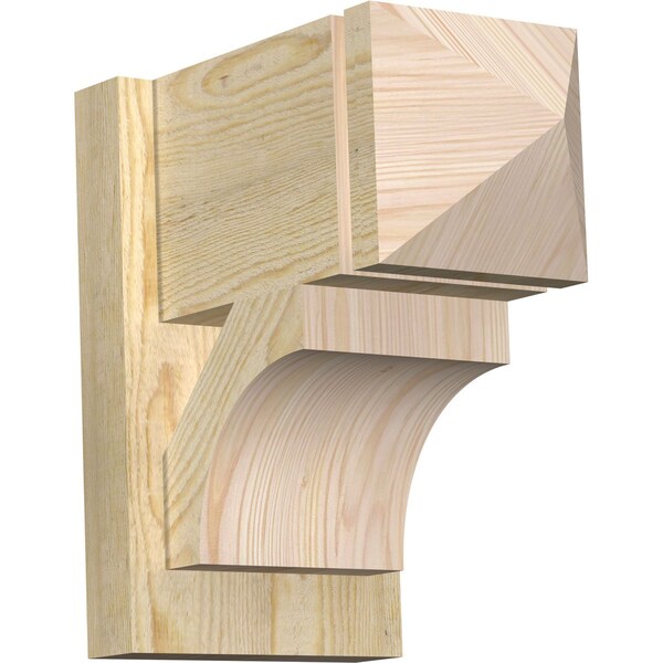 Ekena Millwork Westlake Arts & Crafts Rough Sawn Outlooker, Douglas Fir, 8"W x 14"D x 14"H OUT08X14X14WTL03RDF - main
